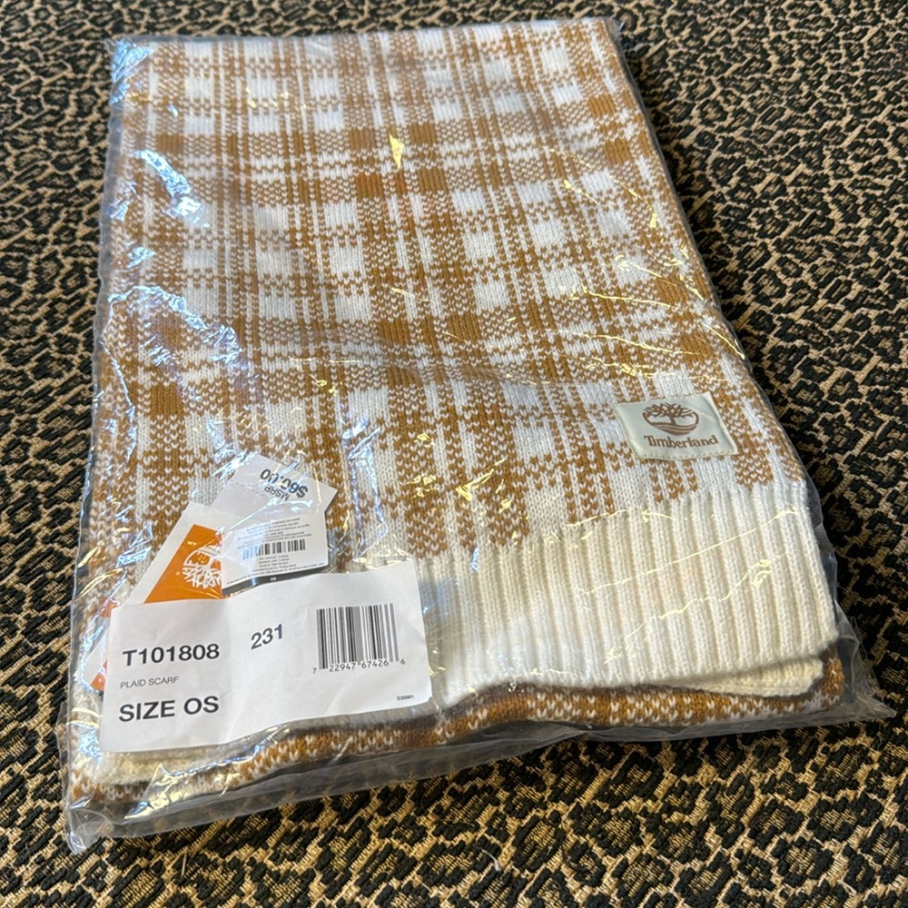 Timberland Plaid Scarf